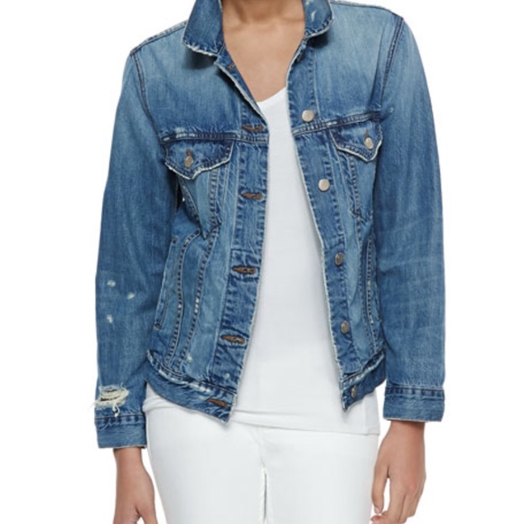 J Brand Darci Denim Jacket NWOT - Size M/L - Picture 5 of 5